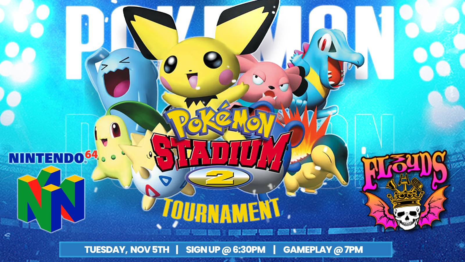 Pokemon Stadium 2 n64 Tournament