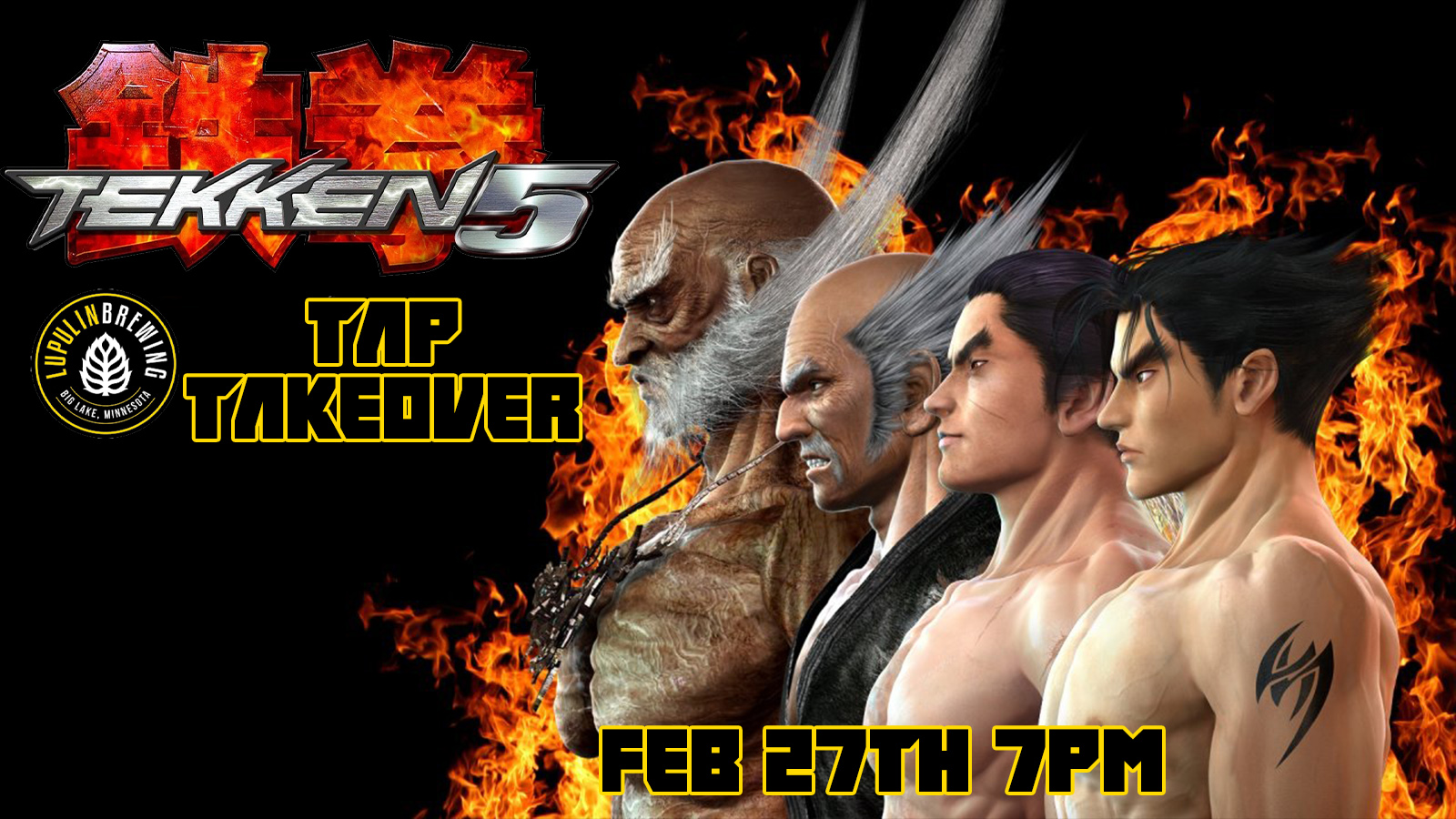 Tekken 5 Tournament and Tap Takeover